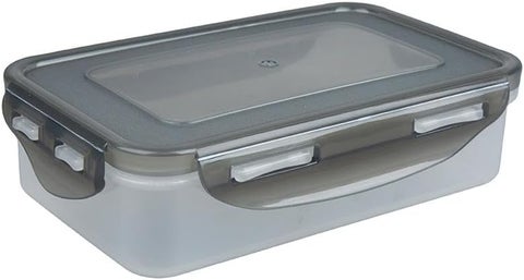 DAISO Sealed Food Container - 600 ml Airtight Storage Box